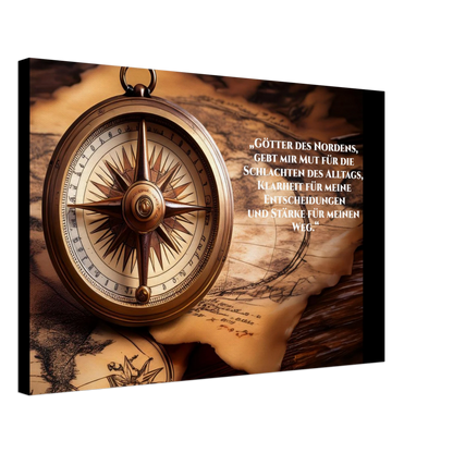 Stimmungsvolle Wandkunst für stilvolle Räume. Nordische Kraftgebete auf Leinwand: zeitlos und harmonisch. Eine besondere Bereicherung für jeden Raum.