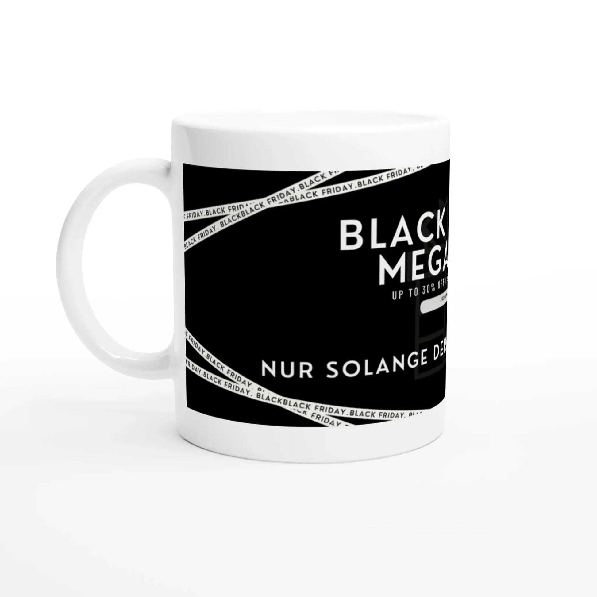 Dekoration mit Charakter. Personalisierbare Keramiktasse mit farbigem Rand | 312 ml Black friday Spezial 25  % auf Tassen und Flaschen: für stilvolle Raumgestaltung. Eine besondere Bereicherung für jeden Raum.
