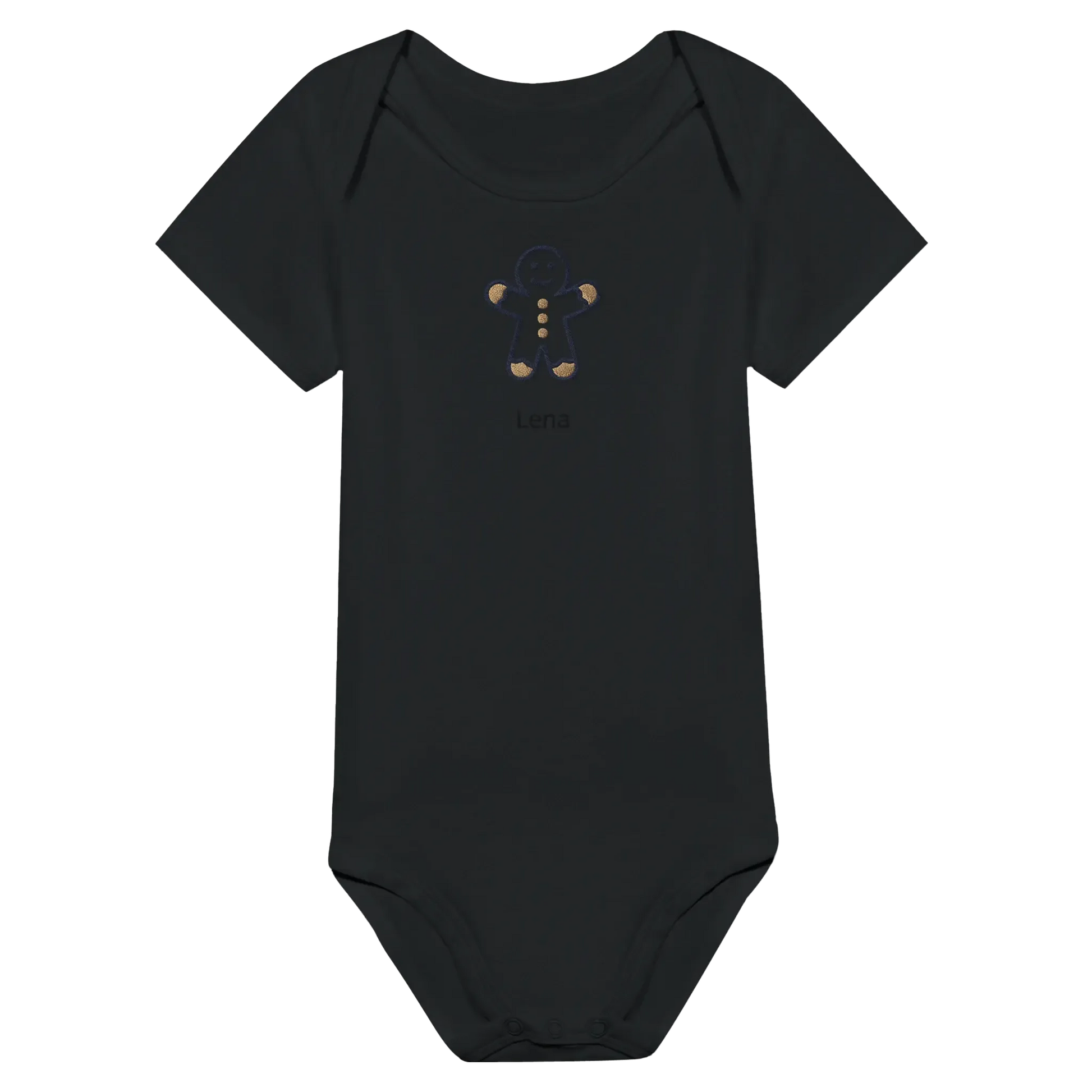 Sanfte Wandkunst fürs Kinderzimmer. Classic Baby Short Sleeve Bodysuit personalisiertes Geschenk zu Weihachten 🎅: freundlich und verspielt gestaltet. Zaubert ein Lächeln auf jedes Gesicht.