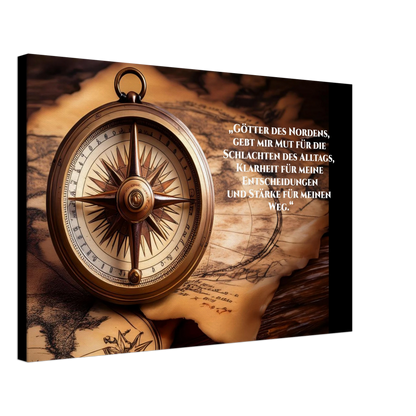 Dekoration mit Charakter. Nordische Kraftgebete auf Leinwand: zeitlos und harmonisch. Schlicht, elegant und wirkungsvoll.