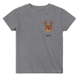 Stimmungsvolle Wandkunst für stilvolle Räume. Classic Baby Crewneck T-shirt personalisiertes Kindershirt zu Weihnachten🎅: zeitlos und harmonisch. Eine besondere Bereicherung für jeden Raum.