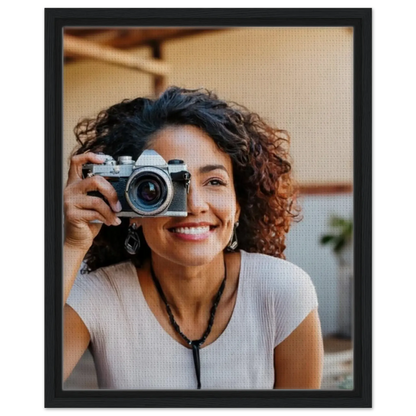 Dekoration mit Charakter. Dein Foto auf Leinwand mit  – personalisierte bedruckte Leinwand: zeitlos und harmonisch. Schlicht, elegant und wirkungsvoll.