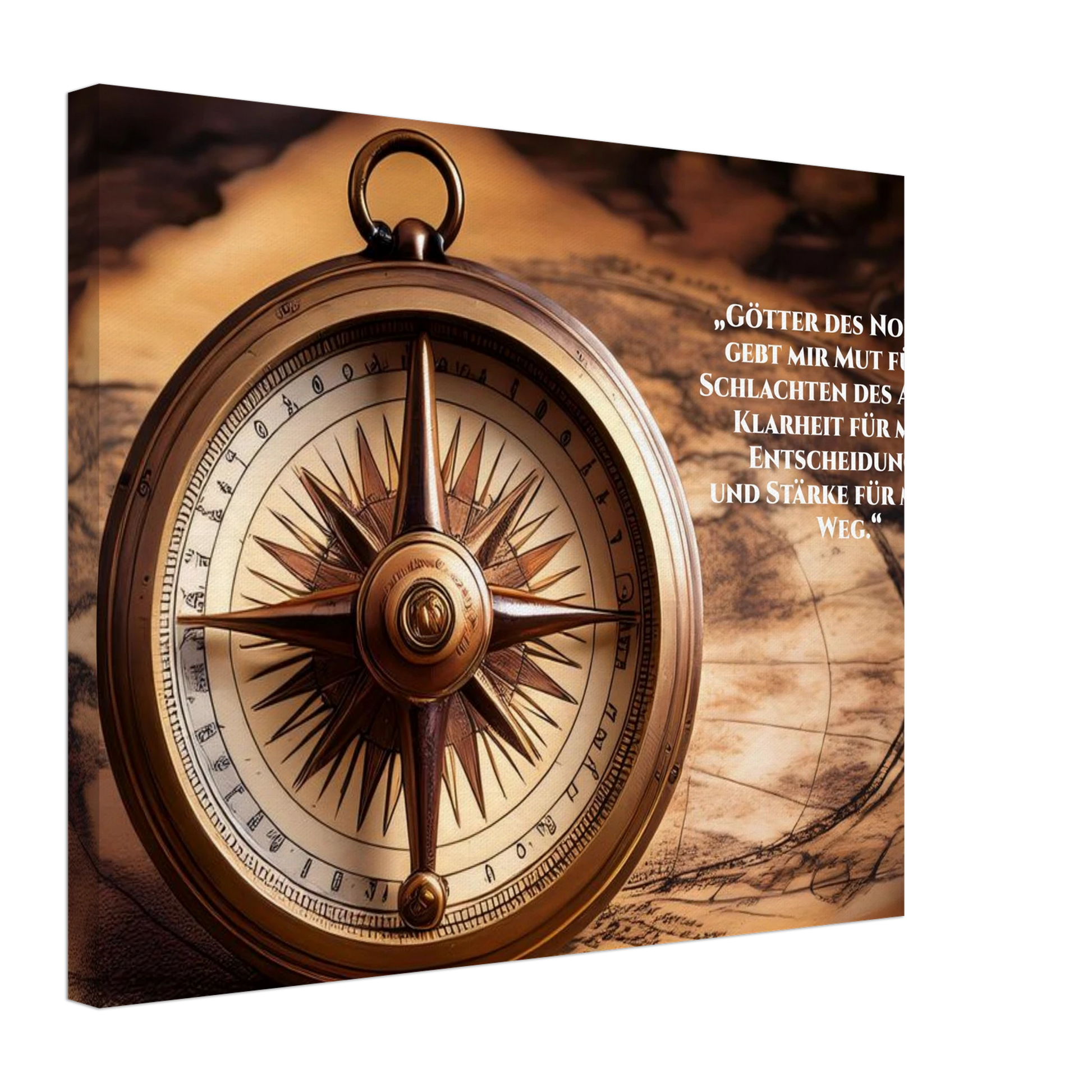 Dekoration mit Charakter. Nordische Kraftgebete auf Leinwand: zeitlos und harmonisch. Eine besondere Bereicherung für jeden Raum.