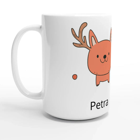 Keramiktasse mit 15 oz ca 420 ML mit Weihnachtsmotiv personalisierbar 🎅 - Zoey Kunstdrucke