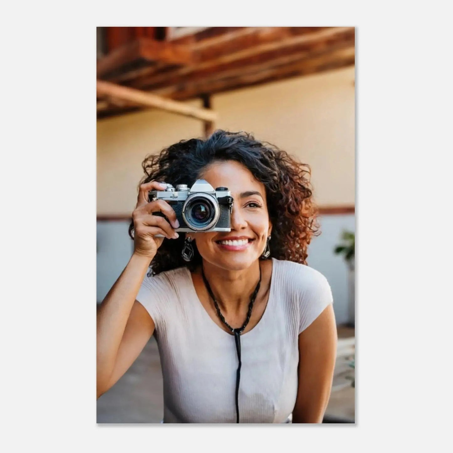 Ein Ausdruck moderner Ästhetik. Classic Semi-Glossy Paper  mit deinem Foto: für stilvolle Raumgestaltung. Eine besondere Bereicherung für jeden Raum.