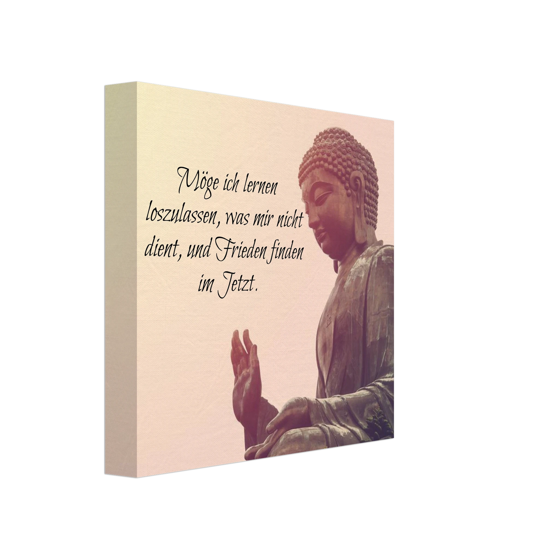 Stimmungsvolle Wandkunst für stilvolle Räume. Tibetan Kraftgebete Canvas Print – Immersive Art Experience: zeitlos und harmonisch. Eine besondere Bereicherung für jeden Raum.