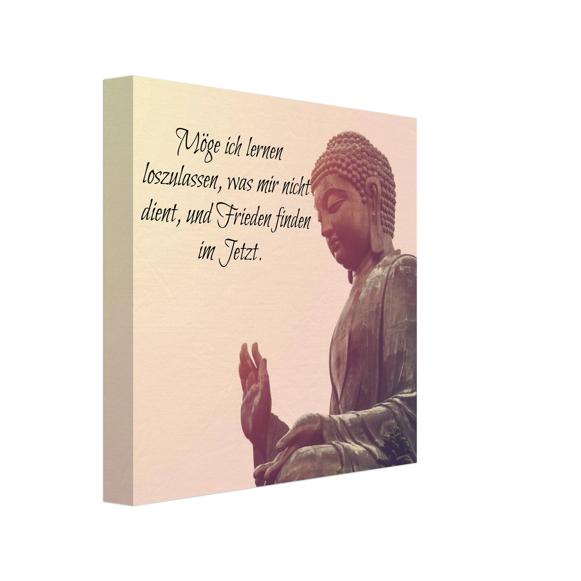 Stimmungsvolle Wandkunst für stilvolle Räume. Tibetan Kraftgebete Canvas Print – Immersive Art Experience: zeitlos und harmonisch. Eine besondere Bereicherung für jeden Raum.