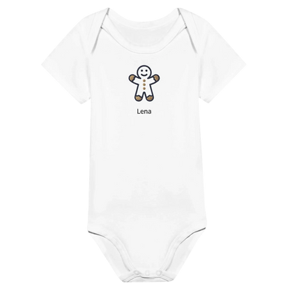 Sanfte Wandkunst fürs Kinderzimmer. Classic Baby Short Sleeve Bodysuit personalisiertes Geschenk zu Weihachten 🎅: freundlich und verspielt gestaltet. Ein Highlight für das Kinderzimmer.