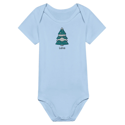 Sanfte Wandkunst fürs Kinderzimmer. Classic Baby Short Sleeve Bodysuit personalisiertes Geschenk zu Weihachten 🎅: voller Geborgenheit und Fantasie. Zaubert ein Lächeln auf jedes Gesicht.