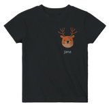 Dekoration mit Charakter. Classic Baby Crewneck T-shirt personalisiertes Kindershirt zu Weihnachten🎅: zeitlos und harmonisch. Schlicht, elegant und wirkungsvoll.