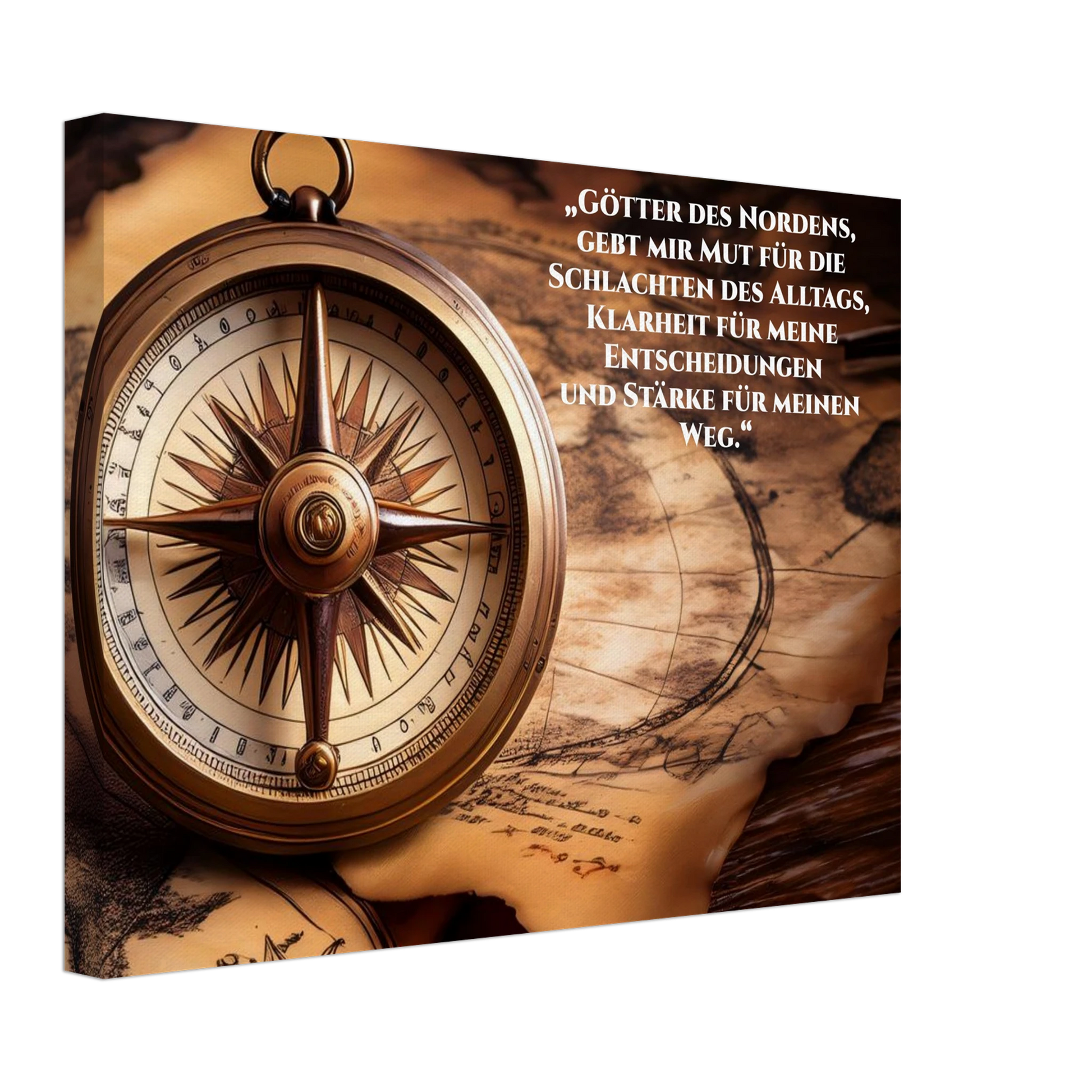 Dekoration mit Charakter. Nordische Kraftgebete auf Leinwand: zeitlos und harmonisch. Schlicht, elegant und wirkungsvoll.