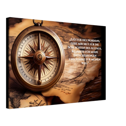 Dekoration mit Charakter. Nordische Kraftgebete auf Leinwand: für stilvolle Raumgestaltung. Schlicht, elegant und wirkungsvoll.