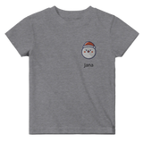 Stimmungsvolle Wandkunst für stilvolle Räume. Classic Baby Crewneck T-shirt personalisiertes Kindershirt zu Weihnachten🎅: für stilvolle Raumgestaltung. Eine besondere Bereicherung für jeden Raum.