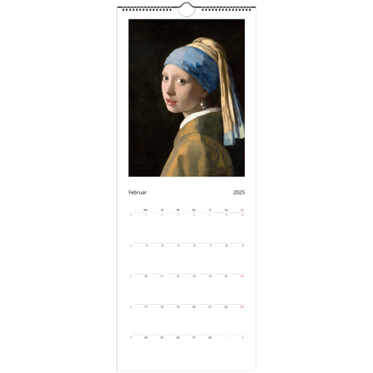 Ein Ausdruck moderner Ästhetik. Wandkalender 2025 personalisierbar  (EU & Rest der Welt): passt in jedes Ambiente. Eine besondere Bereicherung für jeden Raum.