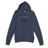Stimmungsvolle Wandkunst für stilvolle Räume. Premium Unisex Personalisierbarer Mid-Weight Hoodie | Laneseven LS13001: zeitlos und harmonisch. Schlicht, elegant und wirkungsvoll.