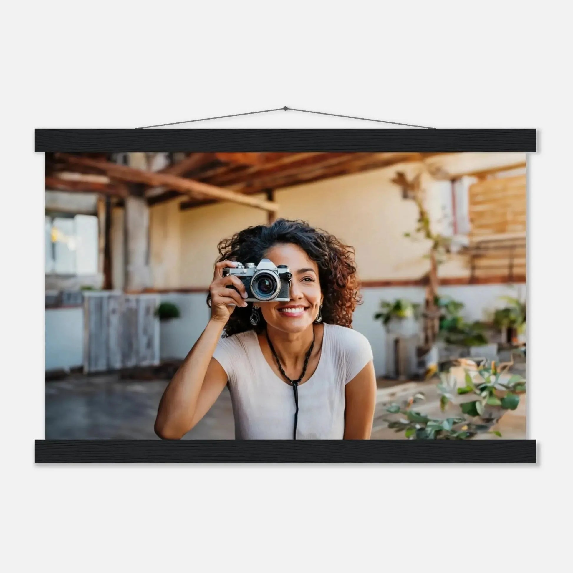 Ein Ausdruck moderner Ästhetik. Personalized  with Hanger – Custom Photo on Masters Edition Paper: für stilvolle Raumgestaltung. Eine besondere Bereicherung für jeden Raum.