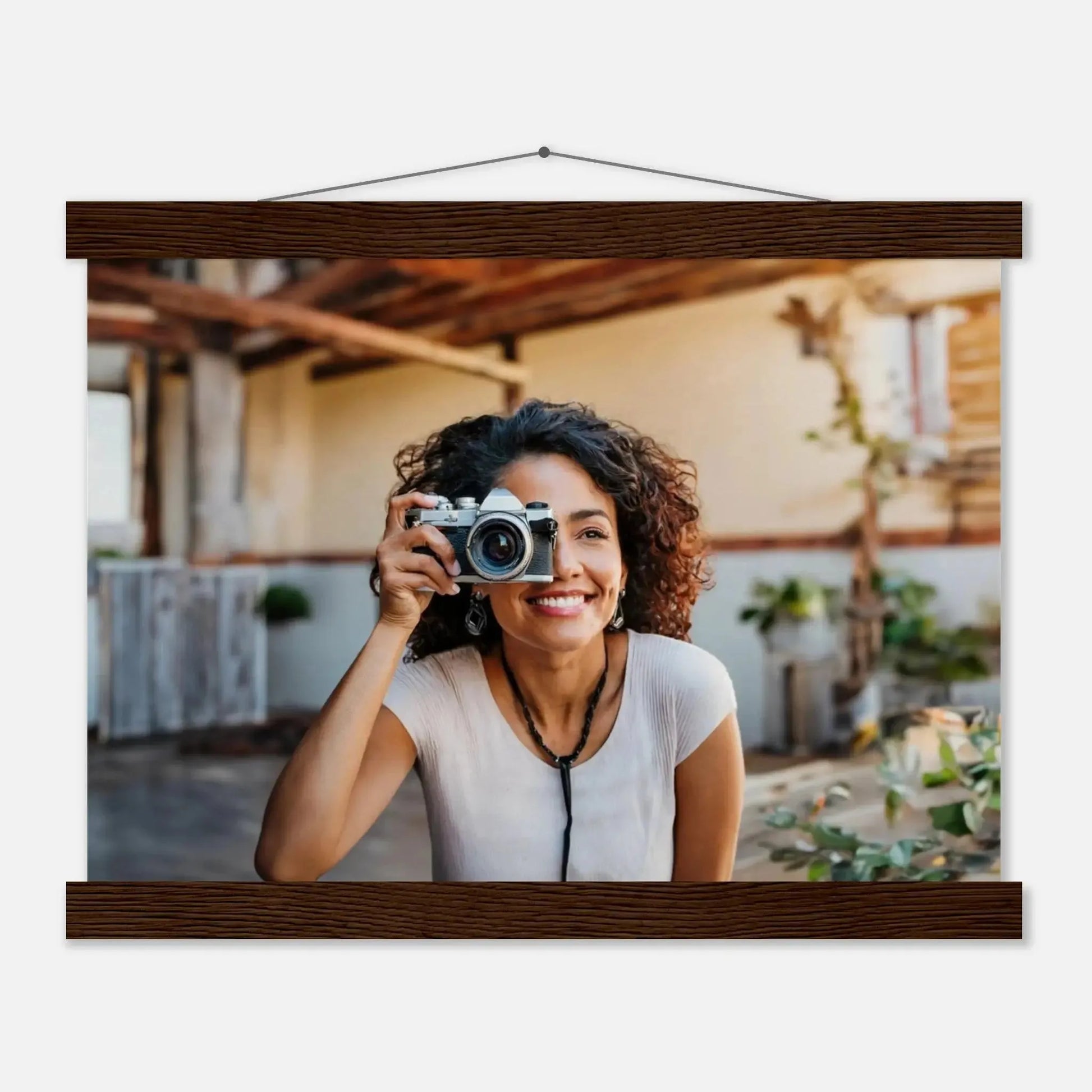 Ein Ausdruck moderner Ästhetik. Personalized  with Hanger – Custom Photo on Masters Edition Paper: für stilvolle Raumgestaltung. Eine besondere Bereicherung für jeden Raum.