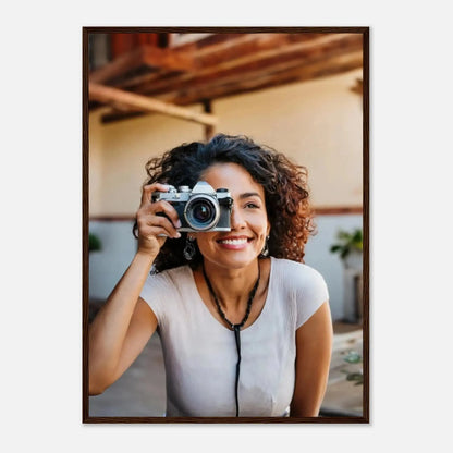 Stimmungsvolle Wandkunst für stilvolle Räume. Personalisierbares Holzrahmen- – Elegantes individuelles Foto Kunstwerk: zeitlos und harmonisch. Schlicht, elegant und wirkungsvoll.