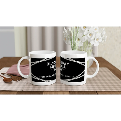 Dekoration mit Charakter. Personalisierbare Keramiktasse mit farbigem Rand | 312 ml Black friday Spezial 25  % auf Tassen und Flaschen: zeitlos und harmonisch. Schlicht, elegant und wirkungsvoll.
