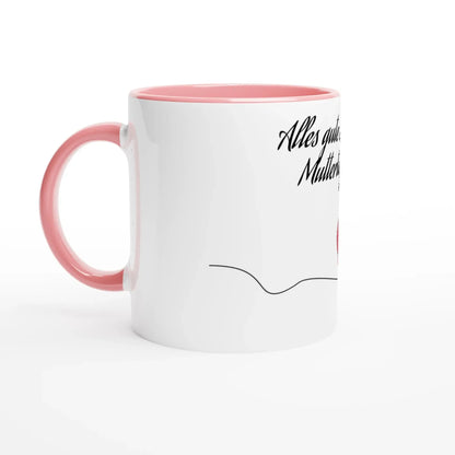 Hochwertige Keramiktasse für jeden Anlass. Weiße Keramiktasse 11oz mit Farbe an der Innenseite: mit eigenem Namen, Spruch oder Foto. Perfekt als Geschenk für jeden Anlass.