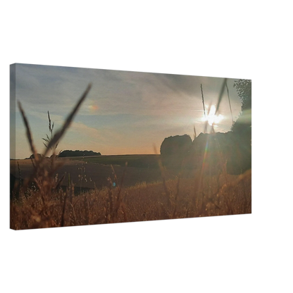 Inspiriert durch zeitlose schönheit, verleiht deinem zuhause persönlichkeit, individuell personalisierbar, westerwald landschaftsbild leinwand: kunstdruck die andere perspektive, perfekt für Geschenke, emotionale Erinnerung, passt zu jedem Einrichtungsstil.