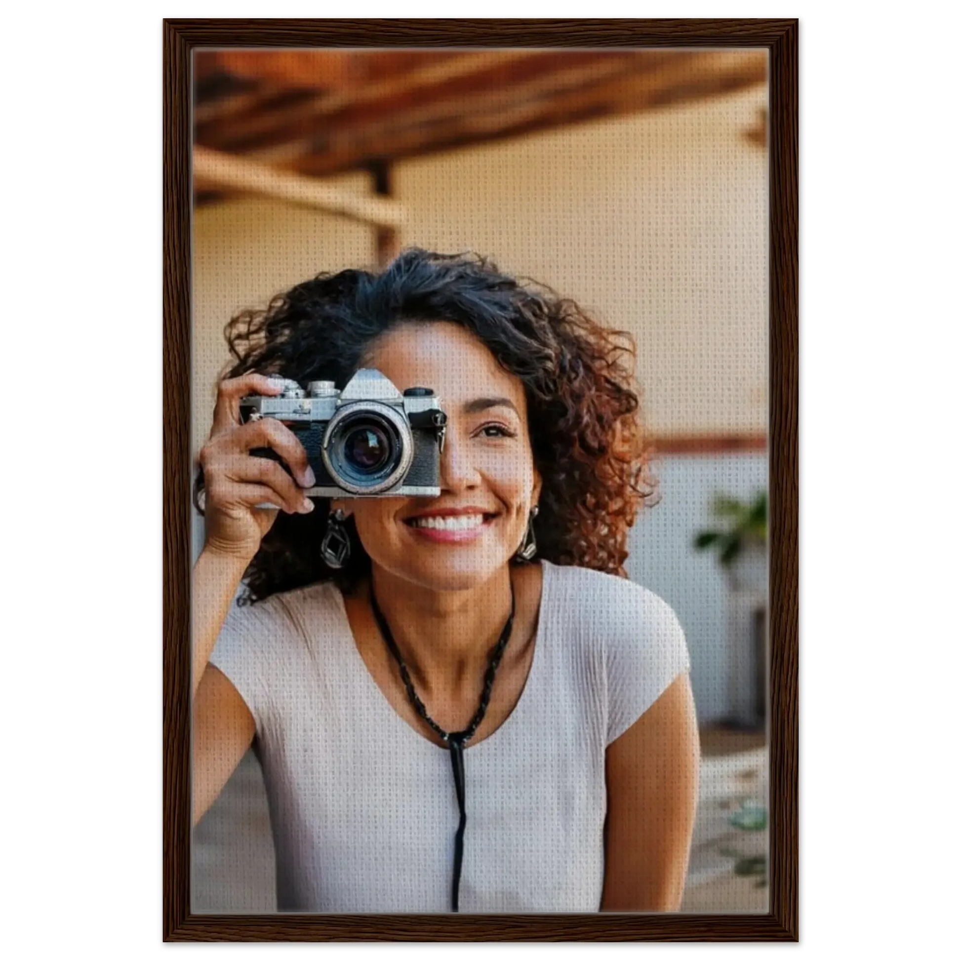 Ein Ausdruck moderner Ästhetik. Dein Foto auf Leinwand mit  – personalisierte bedruckte Leinwand: zeitlos und harmonisch. Schlicht, elegant und wirkungsvoll.