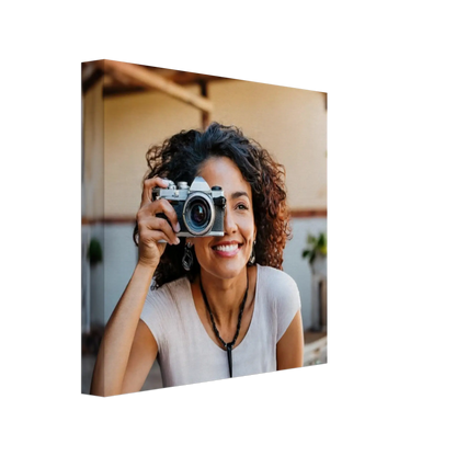 Individuelle Familienportraits auf Leinwand mit Foto 30 % auf Leinwände Black Friday - Zoey Kunstdrucke