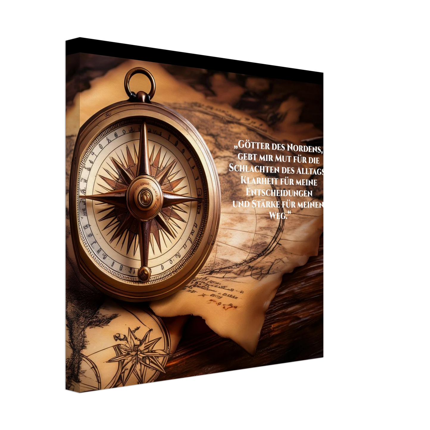 Stimmungsvolle Wandkunst für stilvolle Räume. Nordische Kraftgebete auf Leinwand: zeitlos und harmonisch. Schlicht, elegant und wirkungsvoll.