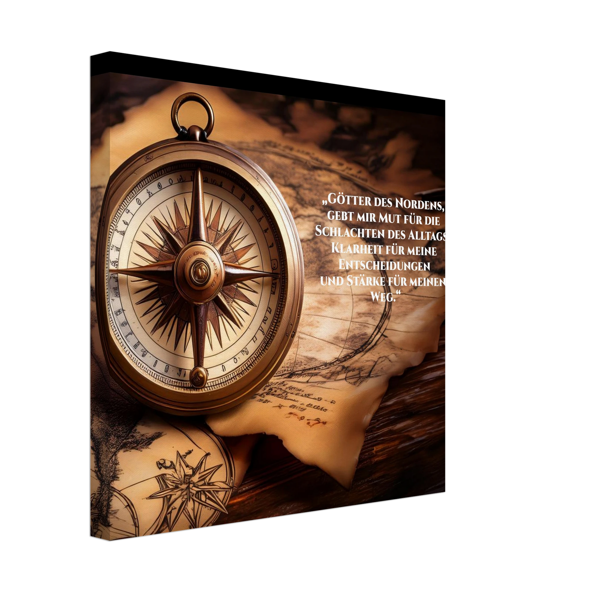 Stimmungsvolle Wandkunst für stilvolle Räume. Nordische Kraftgebete auf Leinwand: zeitlos und harmonisch. Schlicht, elegant und wirkungsvoll.