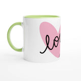 Dekoration mit Charakter. Geschenk Tasse Muttertag – Keramiktasse mit Shine Effekt: für stilvolle Raumgestaltung. Schlicht, elegant und wirkungsvoll.