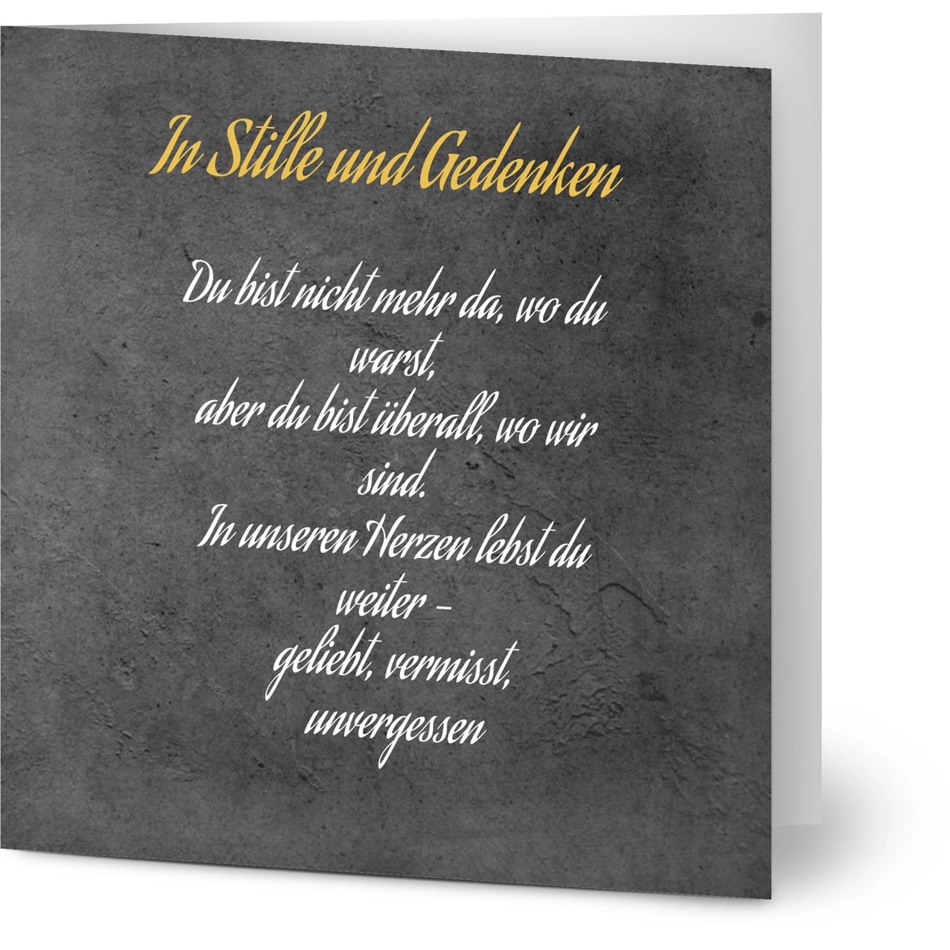 Dekoration mit Charakter. Trauerspruch schwester- Dankeskarte handgemacht als Kunstdruck: für stilvolle Raumgestaltung. Eine besondere Bereicherung für jeden Raum.