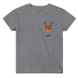 Dekoration mit Charakter. Classic Baby Crewneck T-shirt personalisiertes Kindershirt zu Weihnachten🎅: für stilvolle Raumgestaltung. Schlicht, elegant und wirkungsvoll.