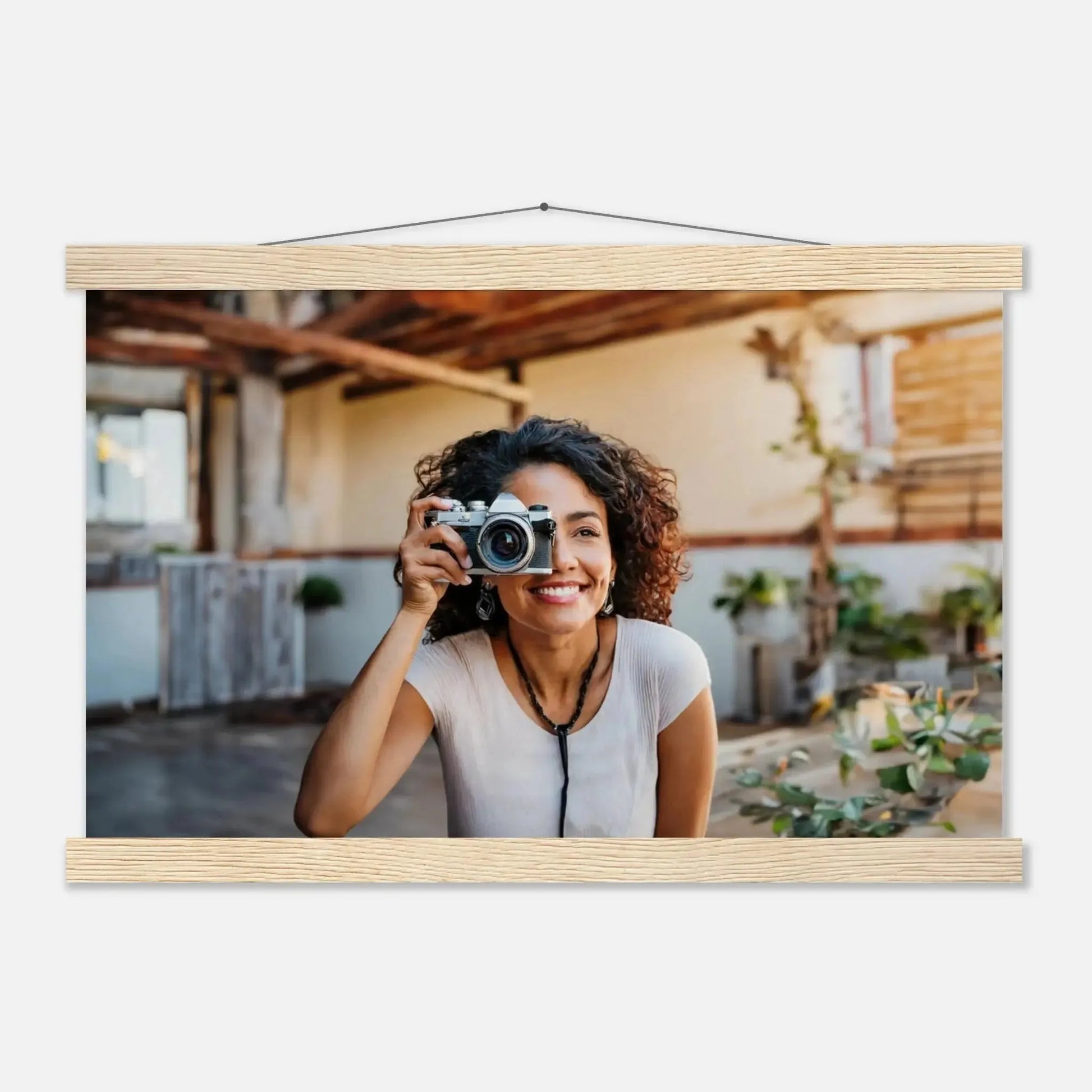 Ein Ausdruck moderner Ästhetik. Personalized  with Hanger – Custom Photo on Masters Edition Paper: passt in jedes Ambiente. Eine besondere Bereicherung für jeden Raum.