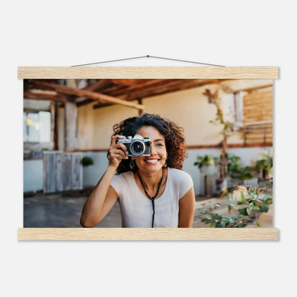 Ein Ausdruck moderner Ästhetik. Personalized  with Hanger – Custom Photo on Masters Edition Paper: passt in jedes Ambiente. Eine besondere Bereicherung für jeden Raum.