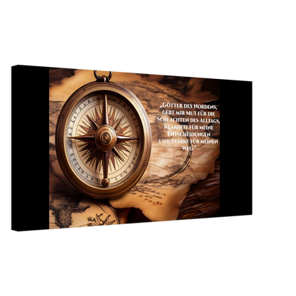 Dekoration mit Charakter. Nordische Kraftgebete auf Leinwand: zeitlos und harmonisch. Schlicht, elegant und wirkungsvoll.