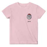 Stimmungsvolle Wandkunst für stilvolle Räume. Classic Baby Crewneck T-shirt personalisiertes Kindershirt zu Weihnachten🎅: zeitlos und harmonisch. Eine besondere Bereicherung für jeden Raum.