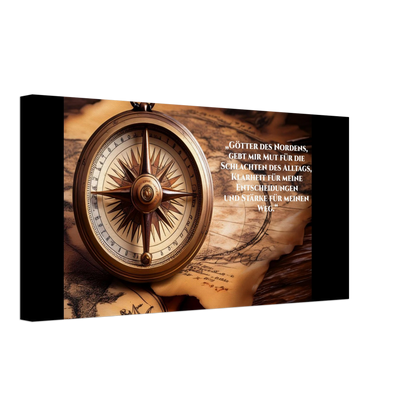 Dekoration mit Charakter. Nordische Kraftgebete auf Leinwand: zeitlos und harmonisch. Eine besondere Bereicherung für jeden Raum.