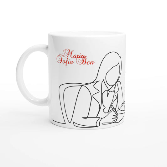 Hochwertige Keramiktasse für jeden Anlass. Personalisierte Tasse Buchhalterin - Mit Foto und Wunschtext: mit eigenem Namen, Spruch oder Foto. Perfekt als Geschenk für jeden Anlass.
