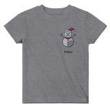 Dekoration mit Charakter. Classic Baby Crewneck T-shirt personalisiertes Kindershirt zu Weihnachten🎅: für stilvolle Raumgestaltung. Schlicht, elegant und wirkungsvoll.