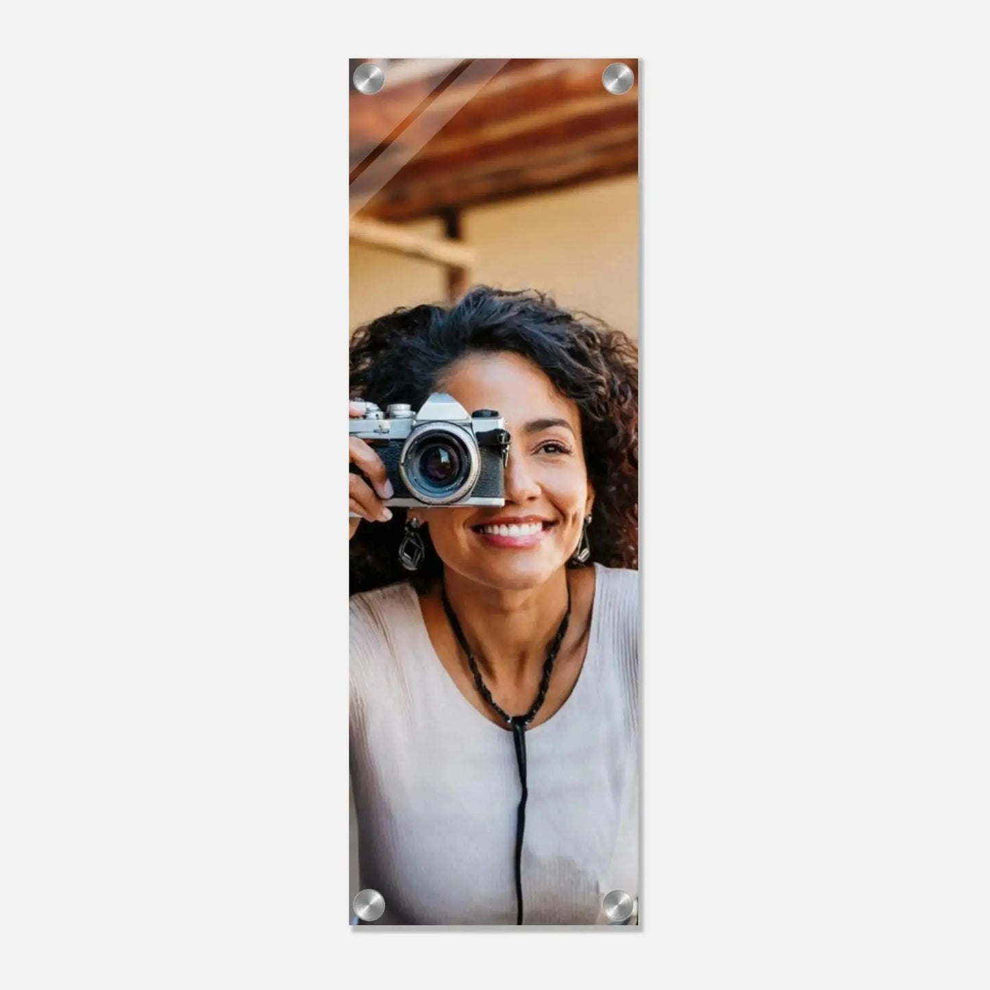 Ein Ausdruck moderner Ästhetik. Dein Foto - Selbstportrait - Familienfoto -  auf Acrylglas: passt in jedes Ambiente. Schlicht, elegant und wirkungsvoll.