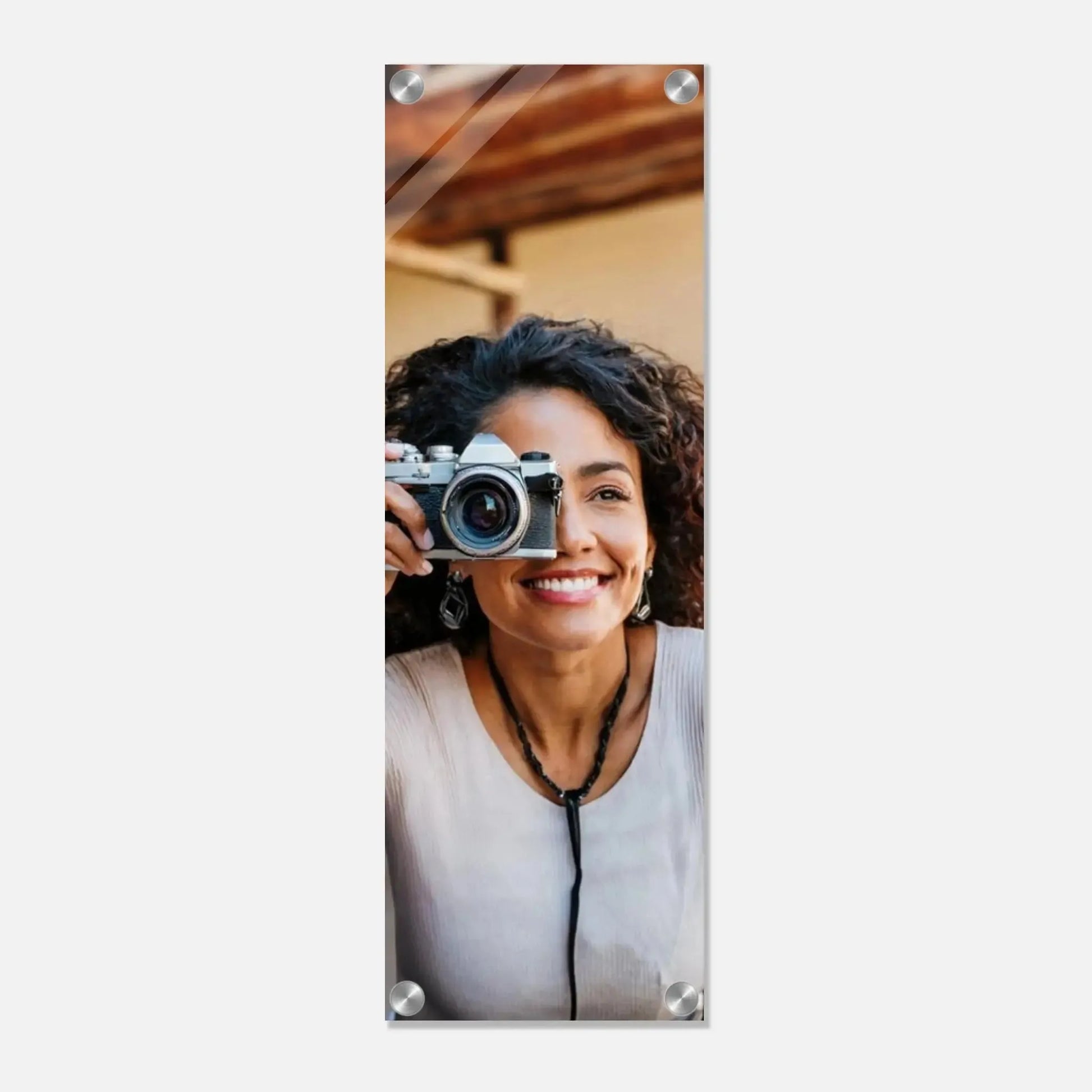 Ein Ausdruck moderner Ästhetik. Dein Foto - Selbstportrait - Familienfoto -  auf Acrylglas: passt in jedes Ambiente. Schlicht, elegant und wirkungsvoll.