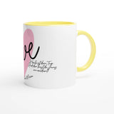 Dekoration mit Charakter. Geschenk Tasse Muttertag – Keramiktasse mit Shine Effekt: zeitlos und harmonisch. Eine besondere Bereicherung für jeden Raum.
