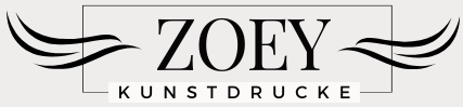 Logo zu Zoey Kunstdrucke personalisierte Geschenke zu jedem  Anlass  , Bilder , hochwertige Leinwände, acrylgas foto