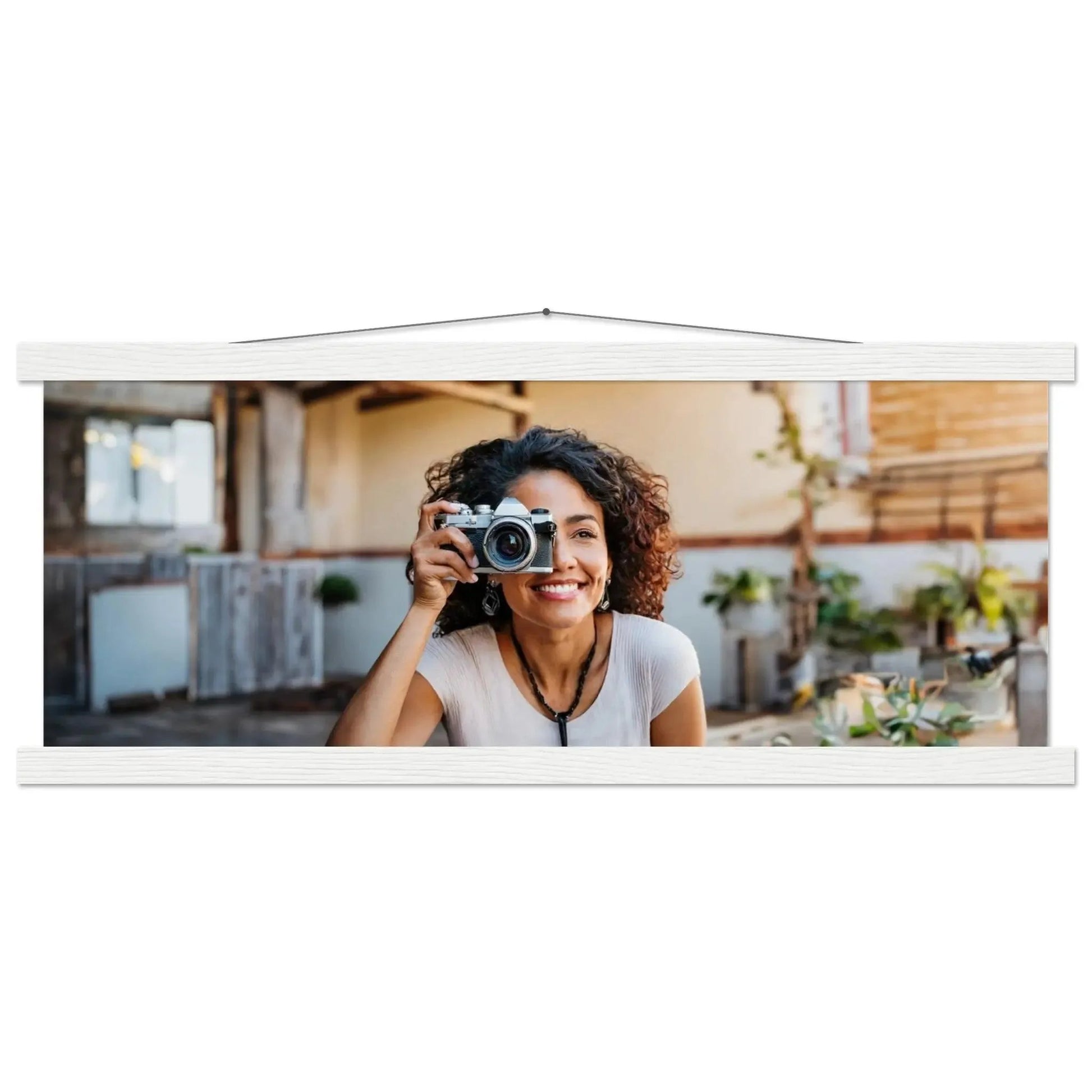 Ein Ausdruck moderner Ästhetik. Personalisiertes  mit Aufhängern – Dein Foto als Kunstdruck😍: für stilvolle Raumgestaltung. Schlicht, elegant und wirkungsvoll.