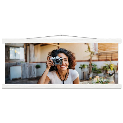 Ein Ausdruck moderner Ästhetik. Personalisiertes  mit Aufhängern – Dein Foto als Kunstdruck😍: für stilvolle Raumgestaltung. Schlicht, elegant und wirkungsvoll.