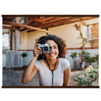 Ein Ausdruck moderner Ästhetik. Personalisiertes  mit Aufhängern – Dein Foto als Kunstdruck😍: zeitlos und harmonisch. Schlicht, elegant und wirkungsvoll.