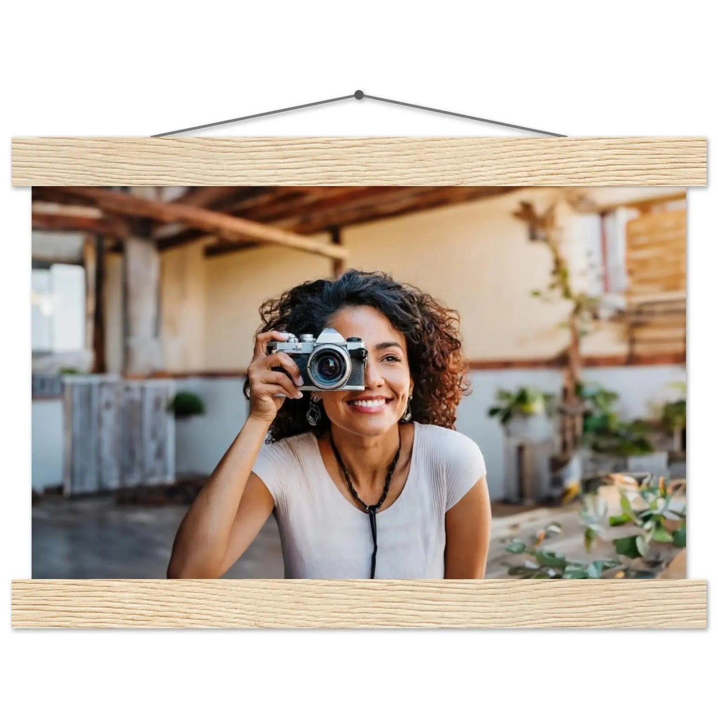 Ein Ausdruck moderner Ästhetik. Personalisiertes  mit Aufhängern – Dein Foto als Kunstdruck😍: für stilvolle Raumgestaltung. Schlicht, elegant und wirkungsvoll.
