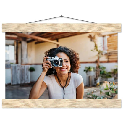 Ein Ausdruck moderner Ästhetik. Personalisiertes  mit Aufhängern – Dein Foto als Kunstdruck😍: für stilvolle Raumgestaltung. Schlicht, elegant und wirkungsvoll.