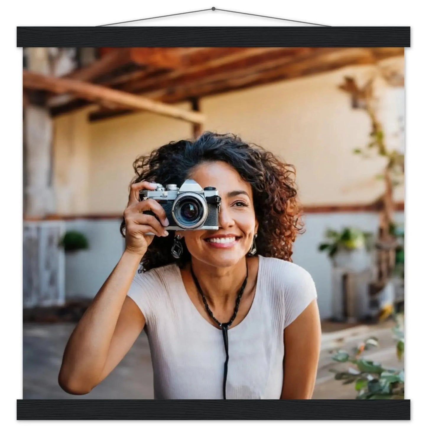 Ein Ausdruck moderner Ästhetik. Personalisiertes  mit Aufhängern – Dein Foto als Kunstdruck😍: zeitlos und harmonisch. Schlicht, elegant und wirkungsvoll.