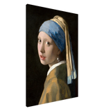 Stimmungsvolle Wandkunst für stilvolle Räume. Vermeer - Das Mädchen mit dem Perlenohrgehänge – Kunstvolle Wanddekoration: zeitlos und harmonisch. Eine besondere Bereicherung für jeden Raum.